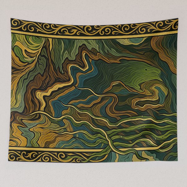 Item preview, Underwater forest. designed and sold by FluidArtByLK.