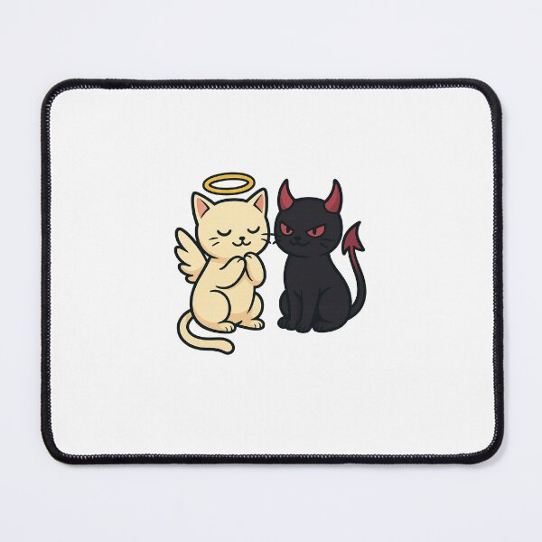 Item preview, Angel/Devil Cute Cats designed and sold by TheBizne.