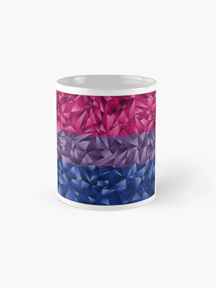 Alternate view of Abstract Bisexual Flag Mug