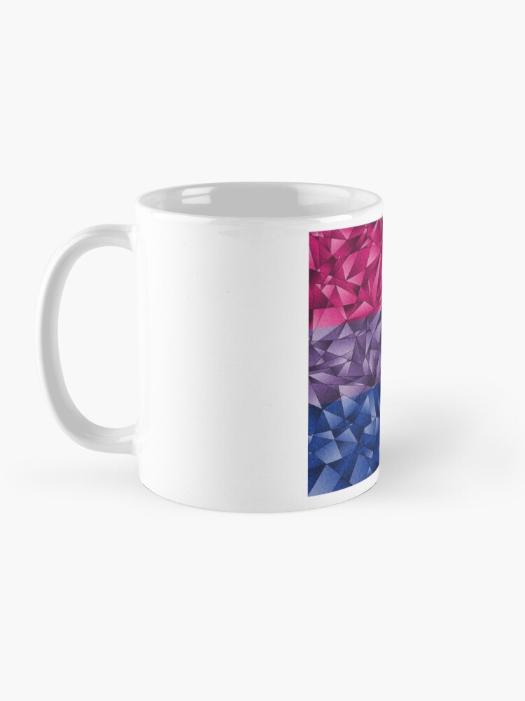 Alternate view of Abstract Bisexual Flag Mug