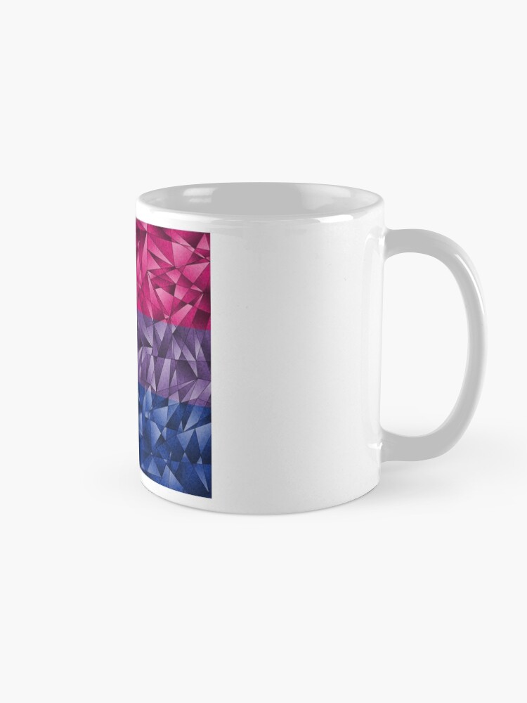 Alternate view of Abstract Bisexual Flag Mug