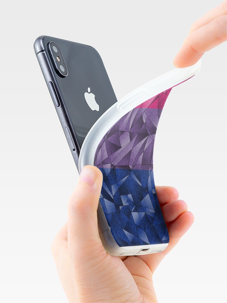 Alternate view of Abstract Bisexual Flag iPhone Case & Cover