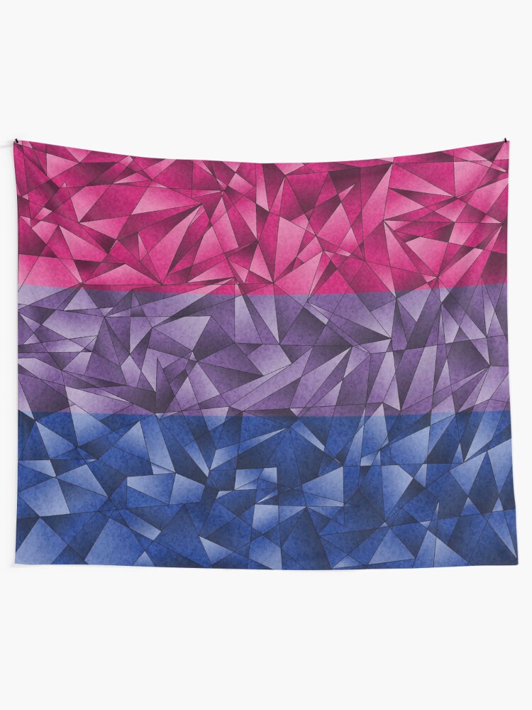 Abstract Bisexual Flag Tapestry By Liveloudgraphic Redbubble