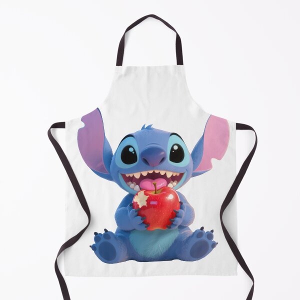 Item preview, Stitch Eating Apple designed and sold by NinjaMomArt.