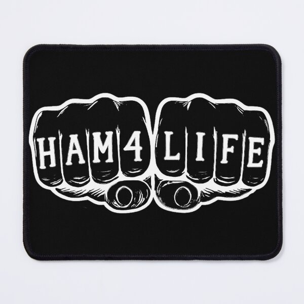 Item preview, Ham Radio 4 Life Thug Life Amateur Radio Art designed and sold by Parks2See.