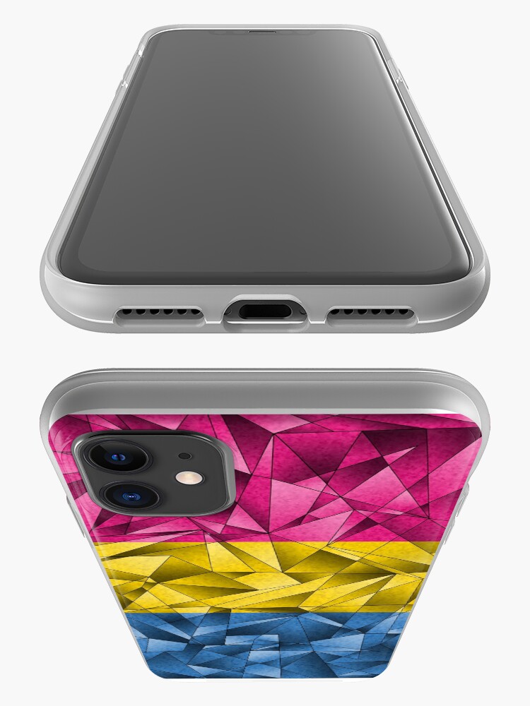 Alternate view of Abstract Pansexual Flag iPhone Case & Cover