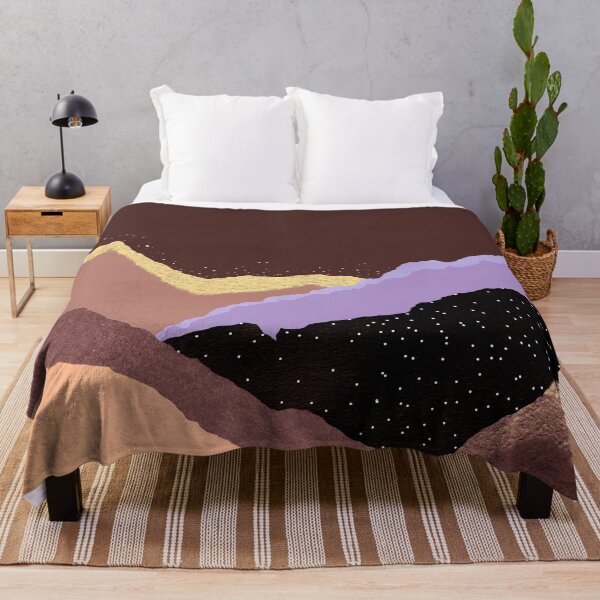 Item preview, Earthtone Mountains And Chocolate Sky Abstract Torn Deckled designed and sold by DEC02.