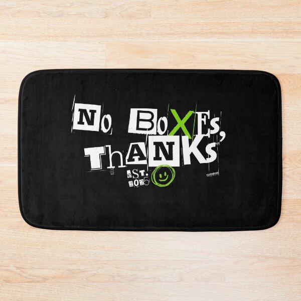 Item preview, No Boxes, Thanks – Fluro Grunge Design for Kids designed and sold by Little Legend Designs.