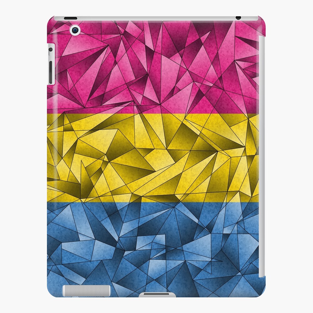 Abstract Pansexual Flag iPad Case & Skin