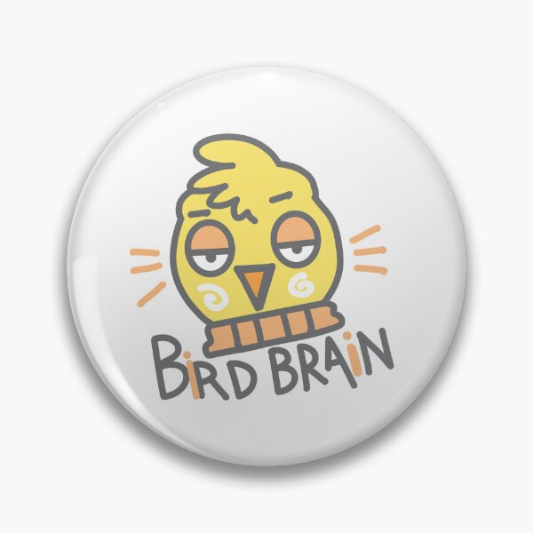 Item preview, Bird Brain with odd bird designed and sold by jazzydevil.