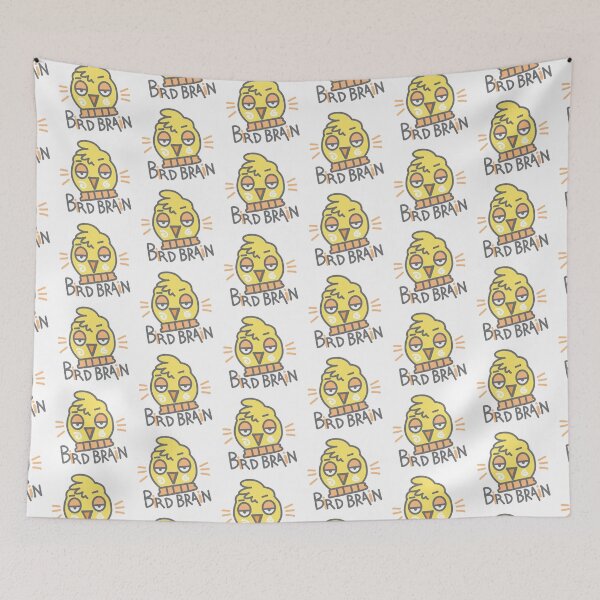 Item preview, Bird Brain with odd bird designed and sold by jazzydevil.
