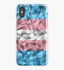 Abstract Transgender Flag iPhone Case