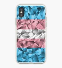 Abstract Transgender Flag iPhone Case