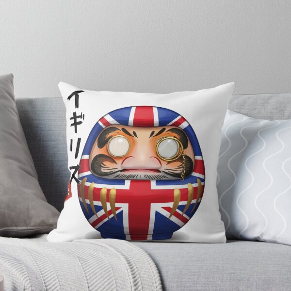 Item preview,  Union Jack Daruma – Keep Calm & Never Give Up designed and sold by omusubin.
