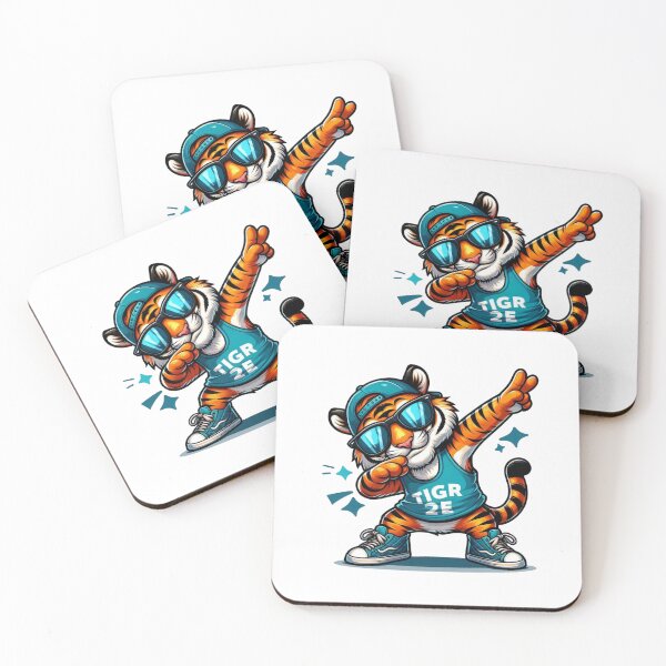 Item preview, Cool Dabbing Tiger With Sunglasses Funny Cute Animal designed and sold by ZACK ART.