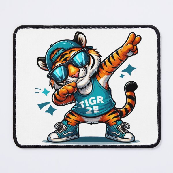 Item preview, Cool Dabbing Tiger With Sunglasses Funny Cute Animal designed and sold by ZACK ART.