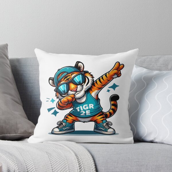 Item preview, Cool Dabbing Tiger With Sunglasses Funny Cute Animal designed and sold by ZACK ART.