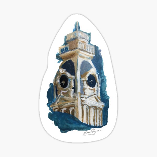 Item preview, Hillsdale College Central Hall Logo Painting designed and sold by Cinnamoninkpen.