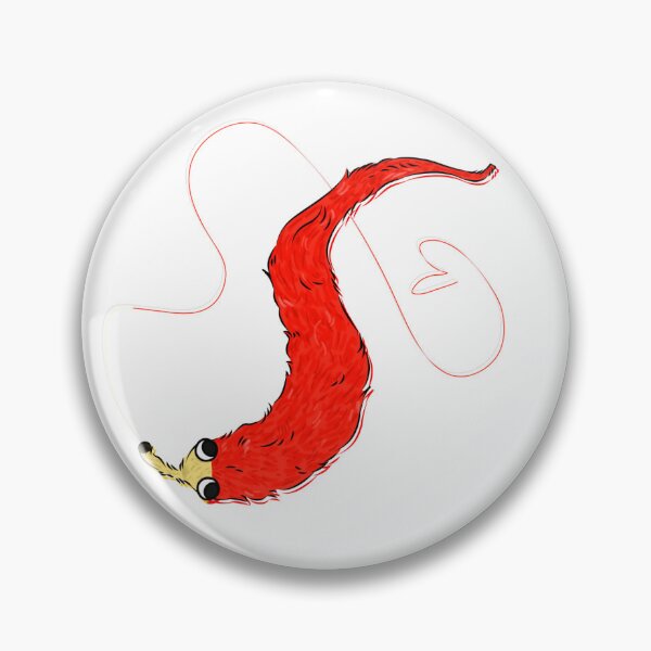 Item preview, WORM ON A STRING (KNUCKLES THE ECHIDNA)   designed and sold by Xx.BadNewsBear.xX.