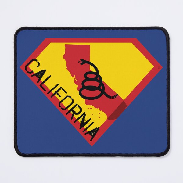 Item preview, CALIFORNIAN SHIELD - Freedom Is The Superpower - Modern Gadsden Snake Flag - Dont Tread On Me SUPERHERO CALIFORNIA spellout design designed and sold by pelagio.