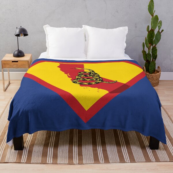 Item preview, CALIFORNIAN SHIELD - Freedom Is The Superpower -  Gadsden Snake Flag - Dont Tread On Me SUPERHERO CALIFORNIA   design designed and sold by pelagio.