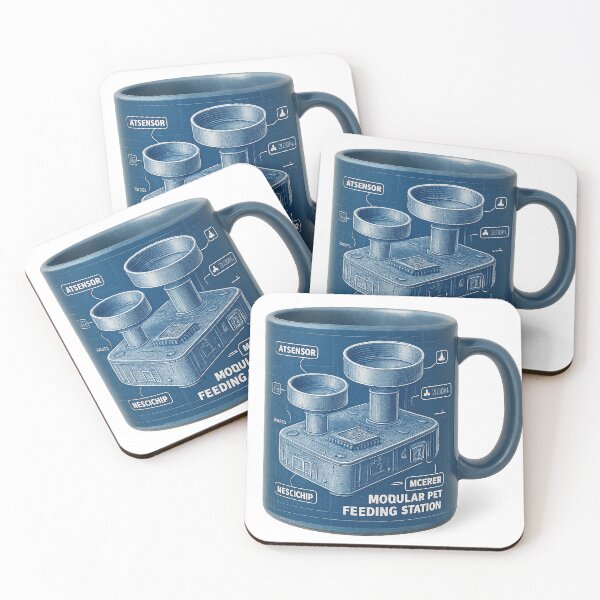 Item preview, Modular Pet Feeding Station Mug designed and sold by TONSNAP.