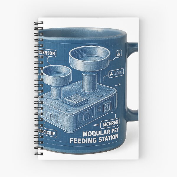 Item preview, Modular Pet Feeding Station Mug designed and sold by TONSNAP.