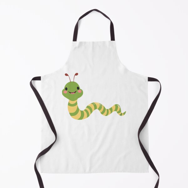 Item preview, Cute Happy Green Worm designed and sold by jazzydevil.