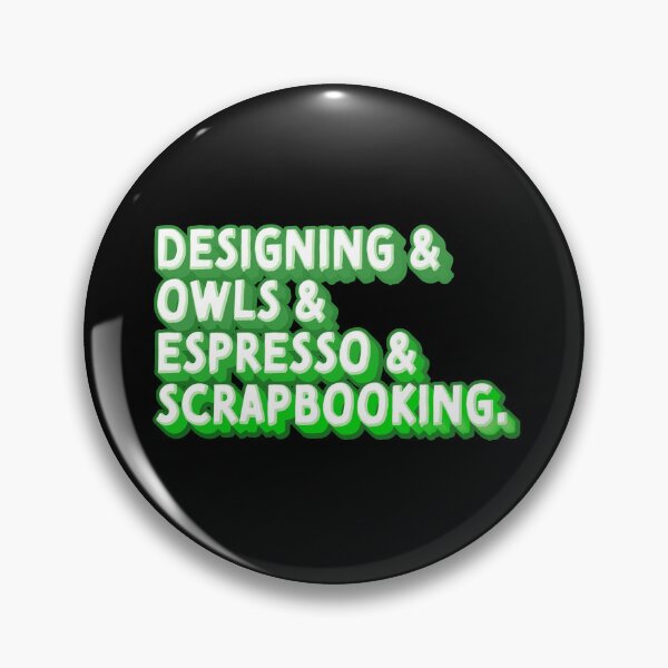 Item preview, Designing & Owls &  Espresso & Scrapbooking designed and sold by jazzydevil.