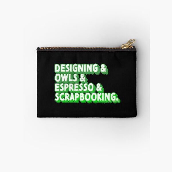 Item preview, Designing & Owls &  Espresso & Scrapbooking designed and sold by jazzydevil.