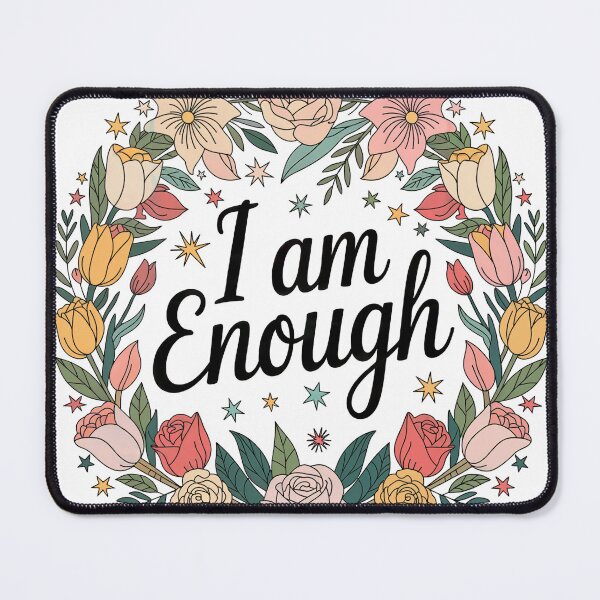 Item preview, I am enough designed and sold by Bloomie Studio.