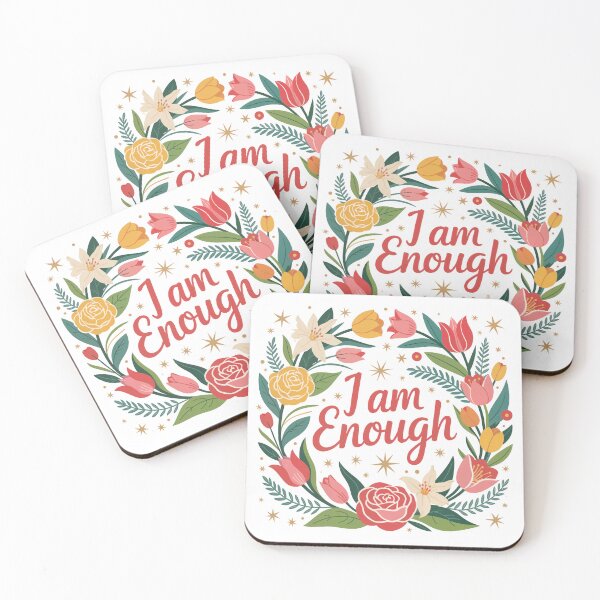 Item preview, I am enough designed and sold by Bloomie Studio.