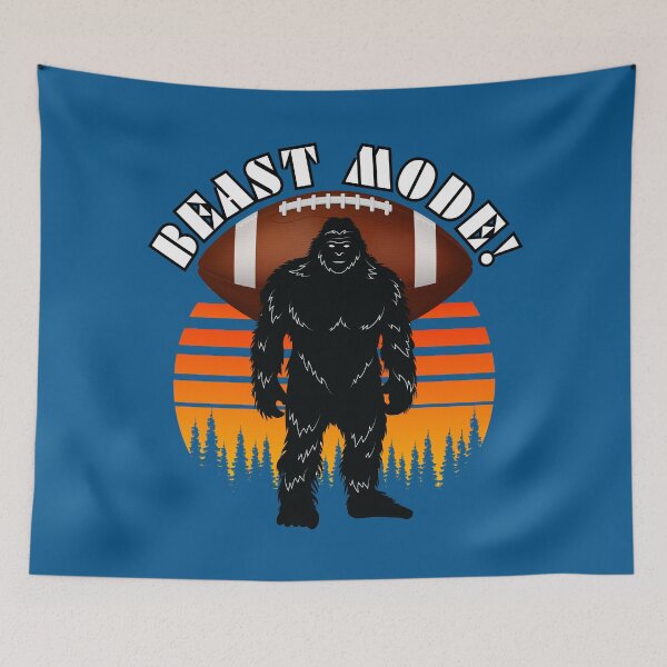 Item preview, Football Bigfoot Beast Mode! Frit-Tees designed and sold by Shean Fritts.