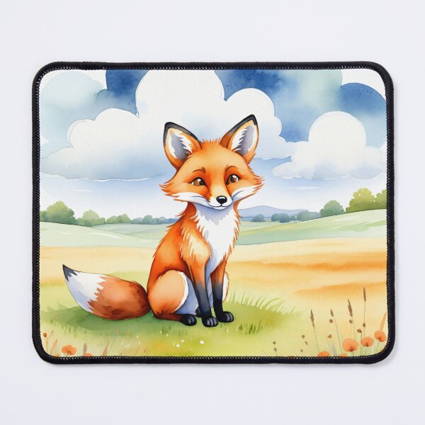 Item preview, Lonely Fox in Field designed and sold by thangoyshop.
