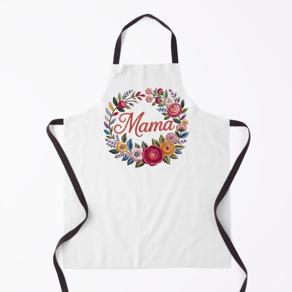 Item preview, Mama Faux Embroidery designed and sold by Bloomie Studio.