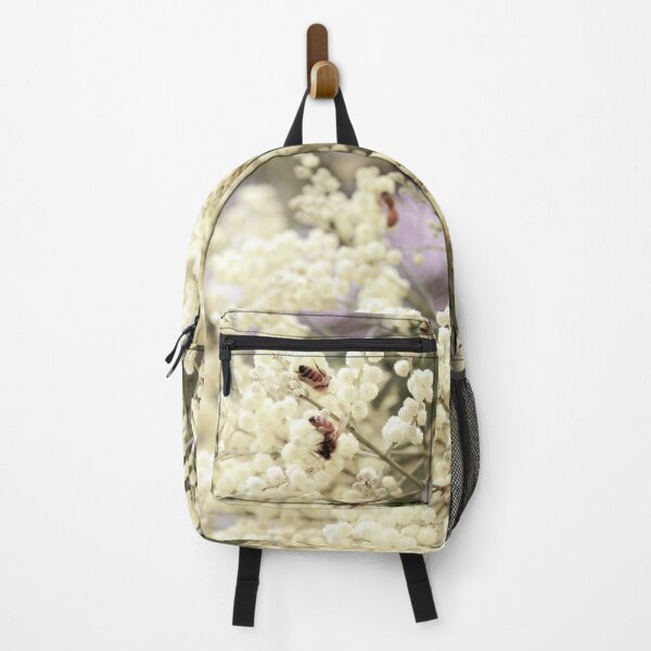 Item preview, Soft Wattle Flowers and Bees designed and sold by Siene Browne.