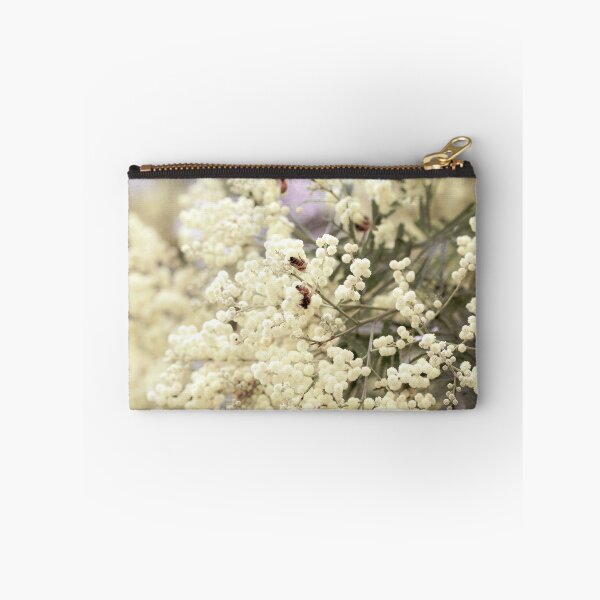 Item preview, Soft Wattle Flowers and Bees designed and sold by Siene Browne.