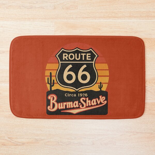 Item preview, Route 66 Mother Road Burma-Shave New Mexico/Arizona West 1950s Get your kicks Tribute designed and sold by 90snerd.