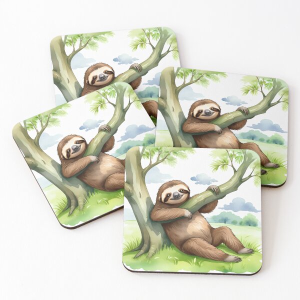 Item preview, Sloth Under Tree designed and sold by thangoyshop.