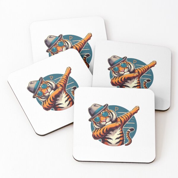 Item preview,  Cool Dabbing Tiger With Sunglasses Funny Cute Animal designed and sold by ZACK ART.