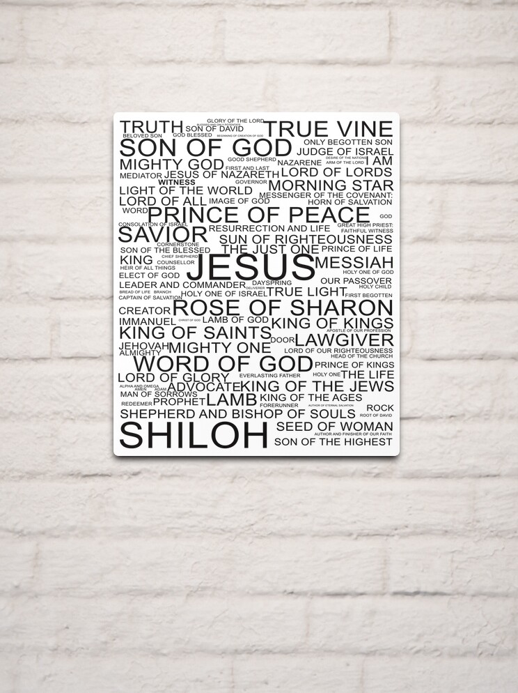 Jesus Christ King of Kings Printable Wall Art 