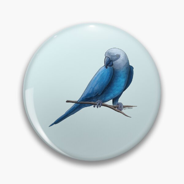 Item preview, Spix's Macaw Painting designed and sold by Meganemer4.
