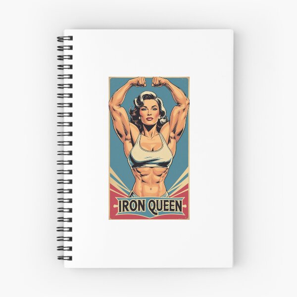 Item preview, Iron Queen Women Who Lift  designed and sold by TeeKid.
