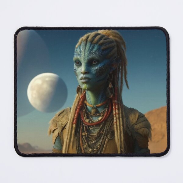 Item preview, Tribal Female Alien designed and sold by TEAMCREDO.