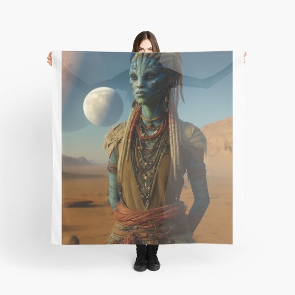 Item preview, Tribal Female Alien designed and sold by TEAMCREDO.