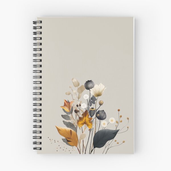 Item preview, Autumn Boho Flowers designed and sold by AquarellesWorks.