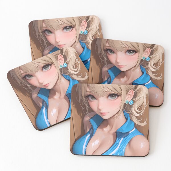 Item preview, Lisa Aqua Tennis Sparkle Genshin Impact Game Girl designed and sold by mildaclairmo.