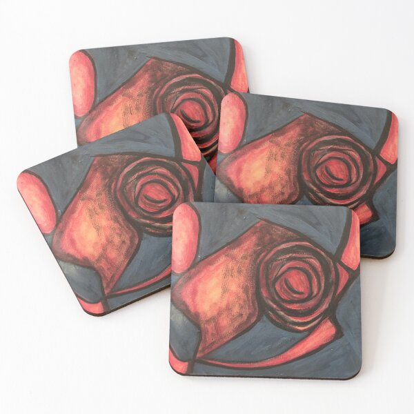 Item preview, Dusty Heart Rose designed and sold by Welcome to JenLand.