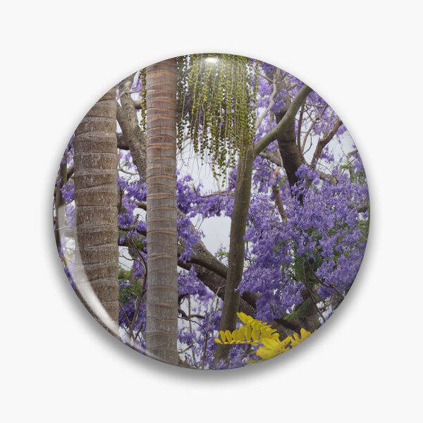 Item preview, Jacarandas, Palm Trees and a Golden Robinia designed and sold by Siene Browne.