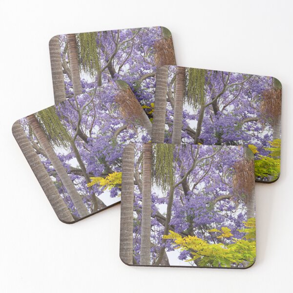Item preview, Jacarandas, Palm Trees and a Golden Robinia designed and sold by Siene Browne.